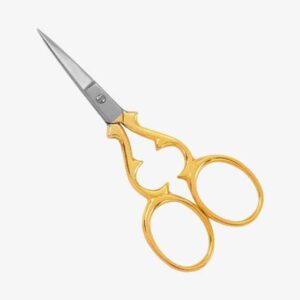 Slik / Linen Half Gold Scissors